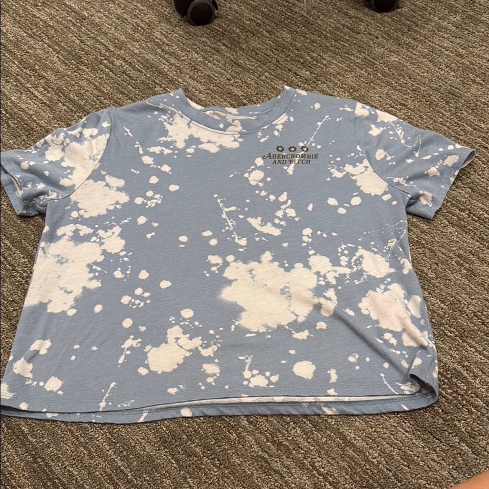 Blue and White Kids T-Shirt